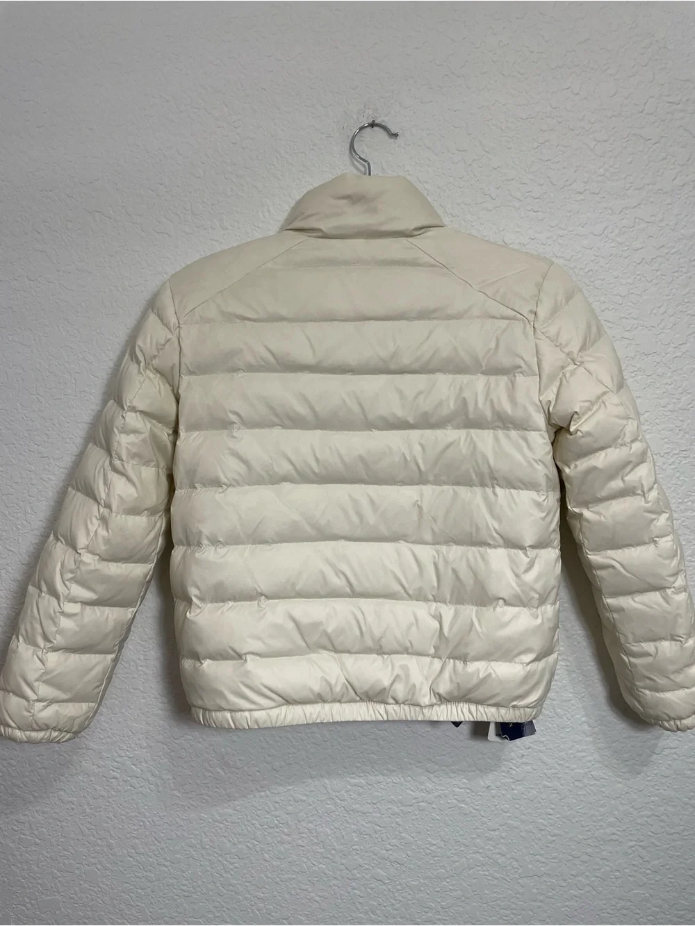 Polo Ralph Lauren Cortina Cream Quilted Puffer Jacket NWT M
